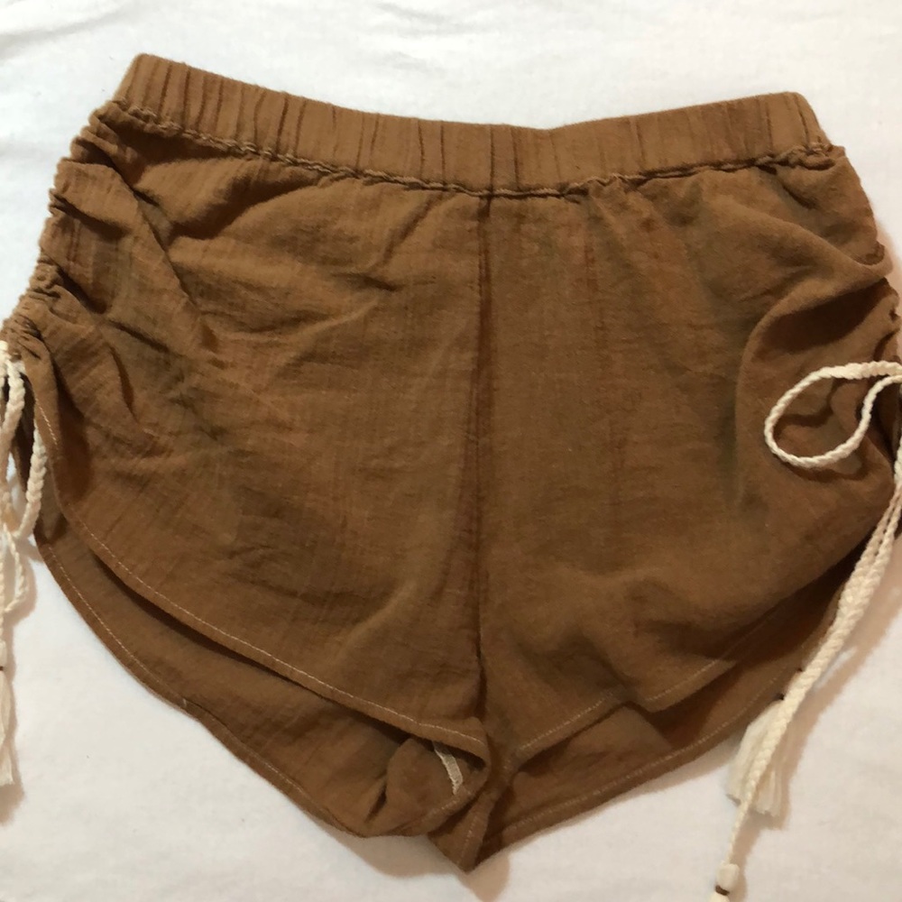 Free People Brown Shorts